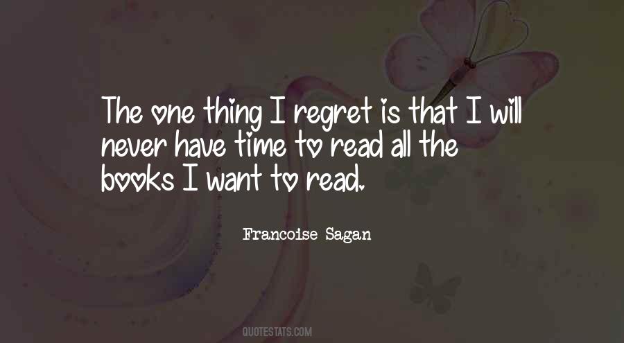 Time Regret Quotes #736194