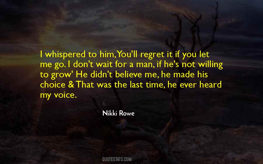 Time Regret Quotes #739069