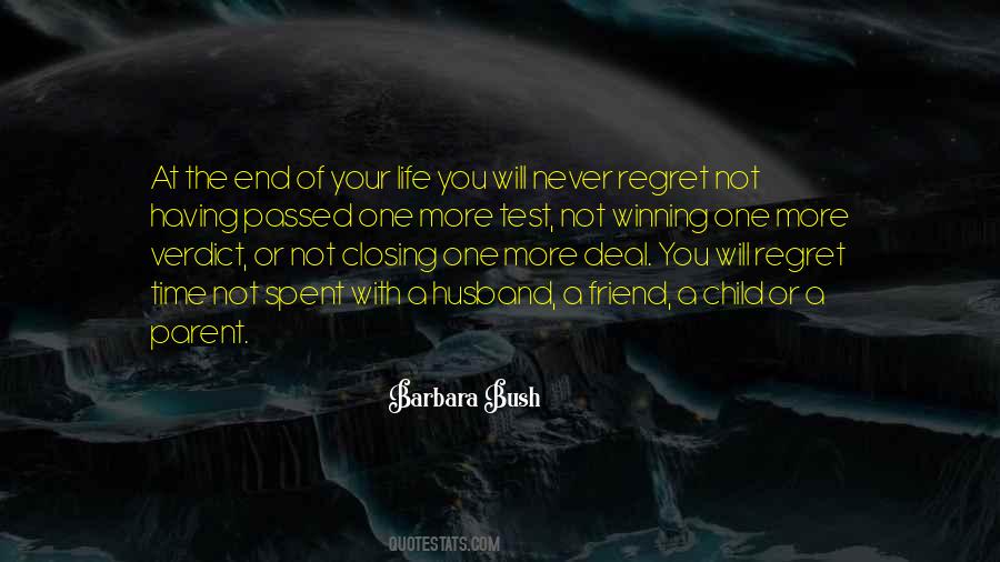 Time Regret Quotes #779097