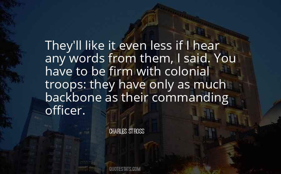 Be Firm Quotes #1020868