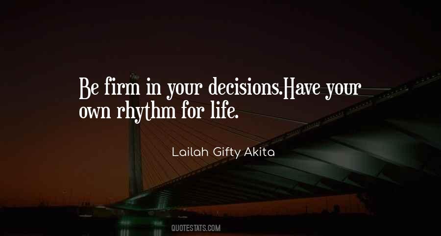 Be Firm Quotes #613452