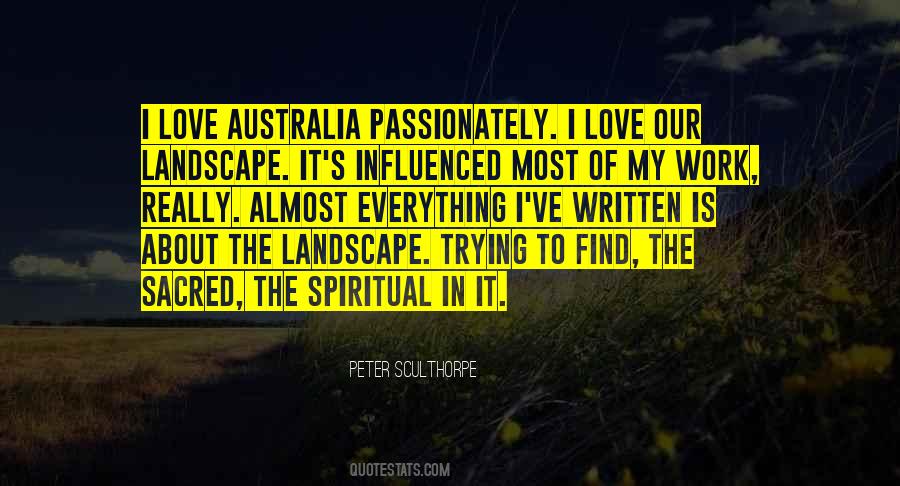I Love Australia Quotes #1087827