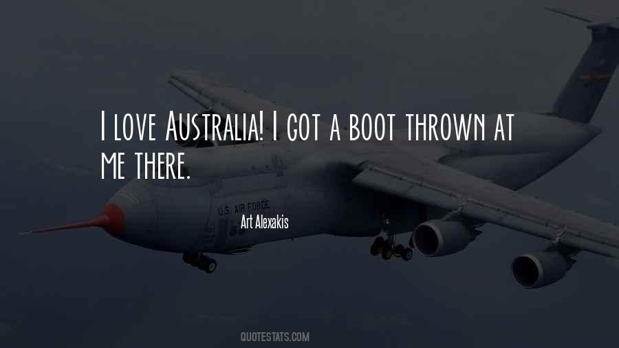 I Love Australia Quotes #1515770