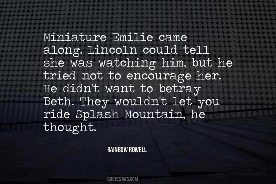 Mountain Ride Quotes #1118315