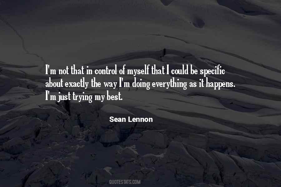 We Cannot Control What Happens To Us Quotes #264818