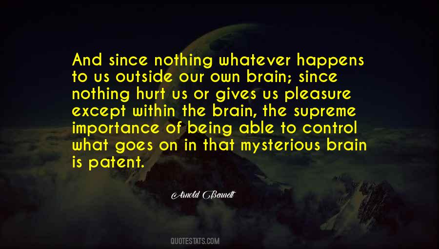 We Cannot Control What Happens To Us Quotes #64701