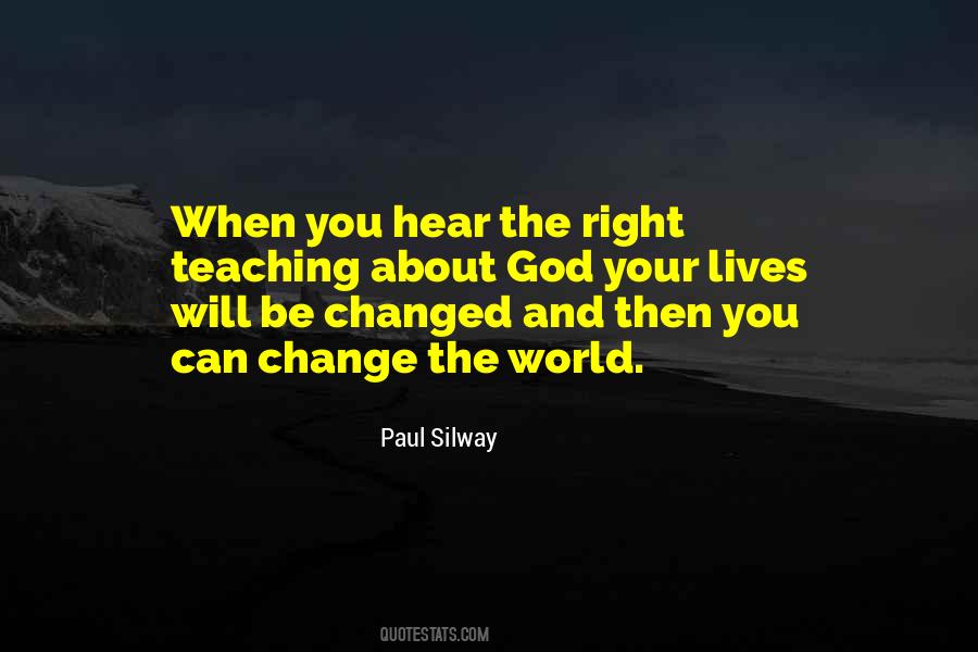 God Can Hear You Quotes #1707832