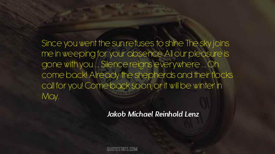 Silence And Absence Quotes #365933