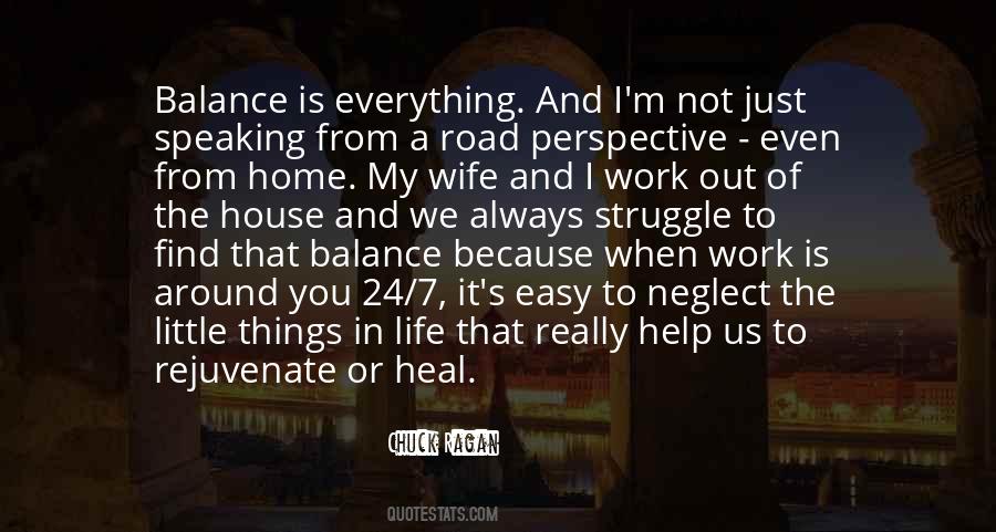 Work Home Balance Quotes #1596688