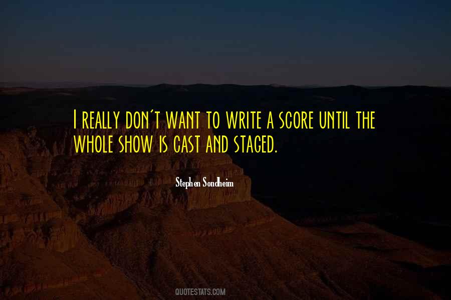 Sondheim Show Quotes #514315