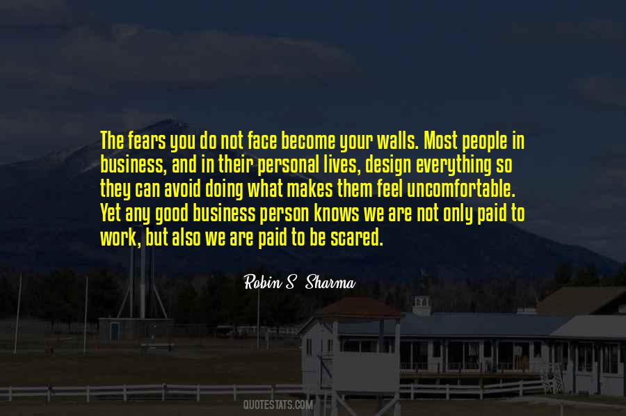 Be Scared Quotes #1286177