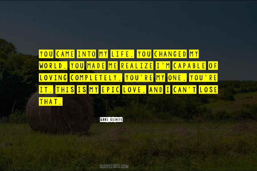 Quotes About You Loving Me #1644881