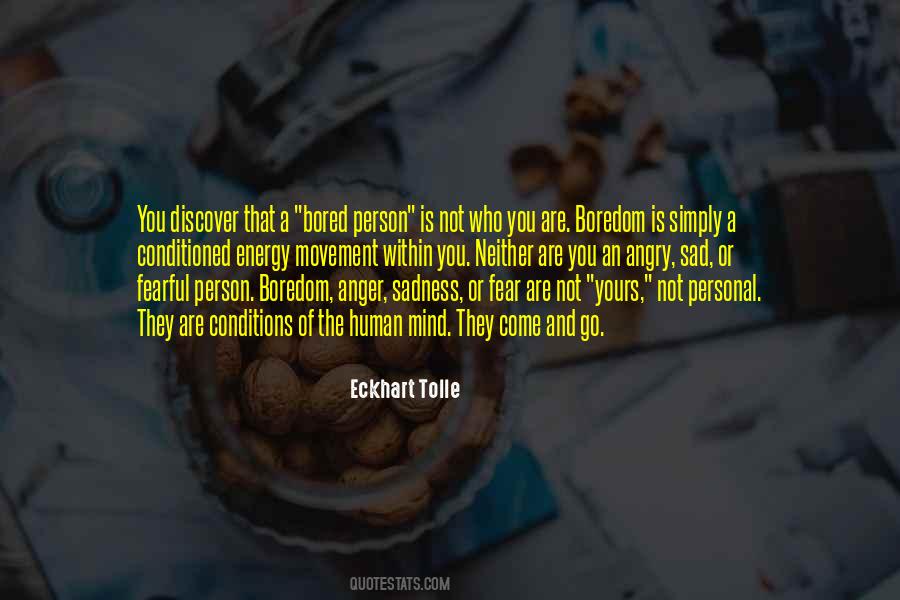 Who Is Sad Quotes #1530831