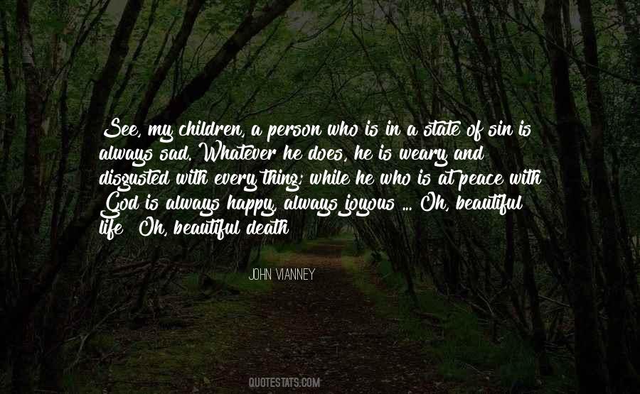 Who Is Sad Quotes #1664374
