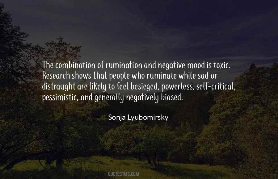 Who Is Sad Quotes #867720