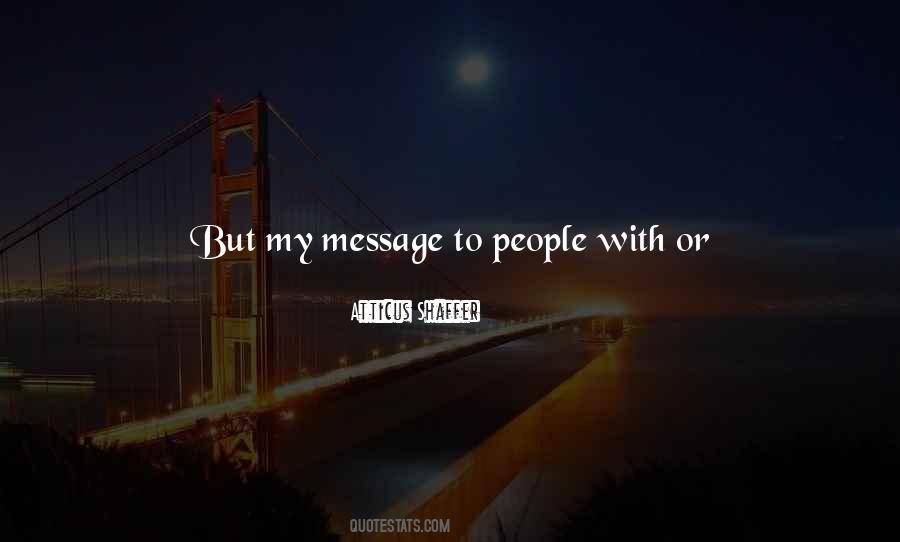 Message In The Quotes #76832
