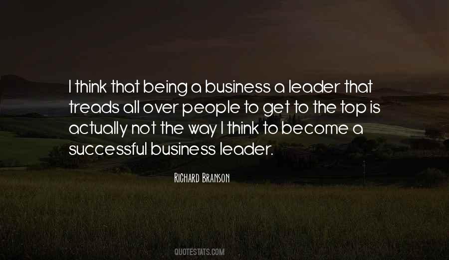 Quotes About Being Successful In Business #793651