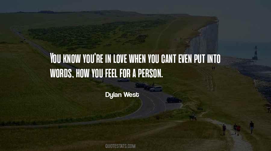 When You Love A Person Quotes #1719286