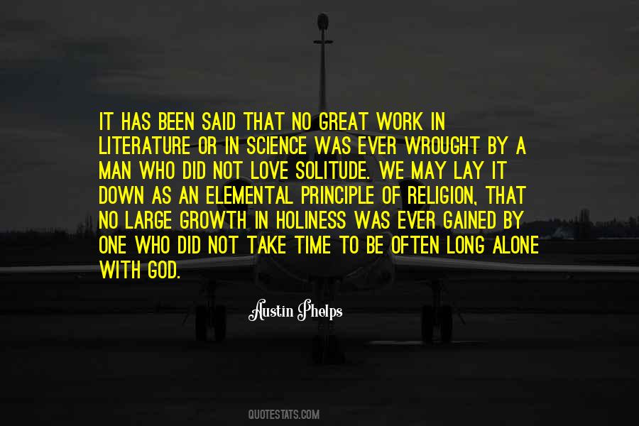 Growth Alone Quotes #1857560