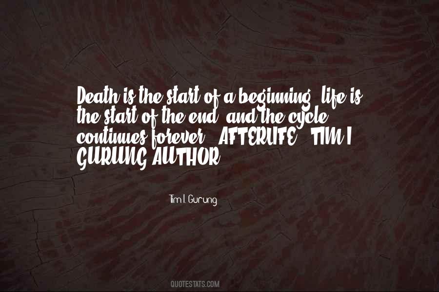 End Of A Cycle Quotes #1110477