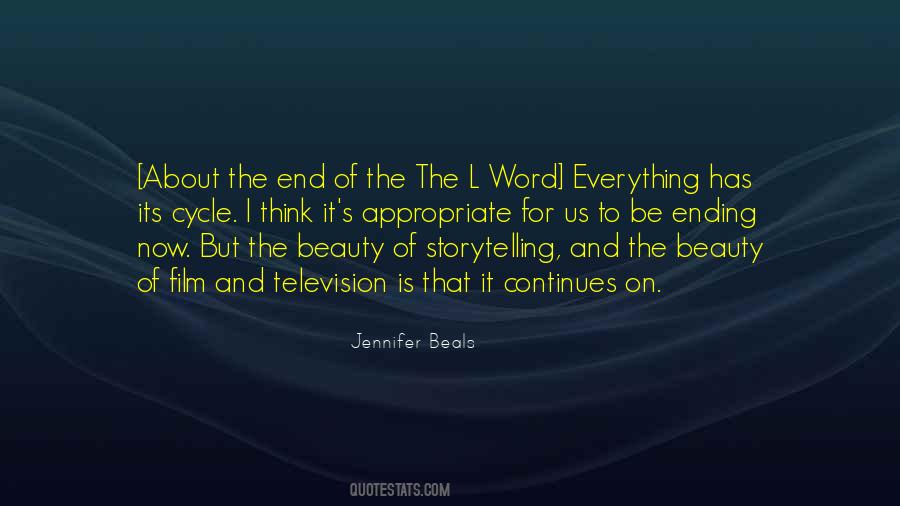 End Of A Cycle Quotes #412014