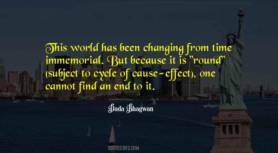 End Of A Cycle Quotes #748758