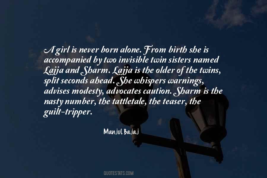 Not Sisters By Birth Quotes #1567361