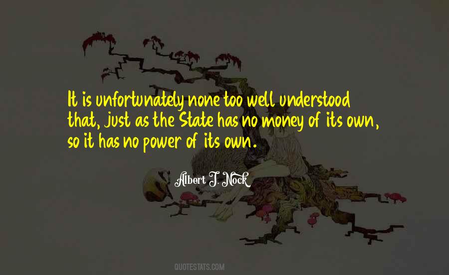 No Money No Power Quotes #942812