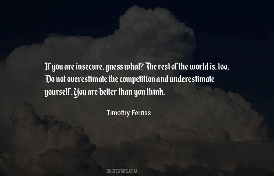 You Are Not What You Think You Are Quotes #1183214