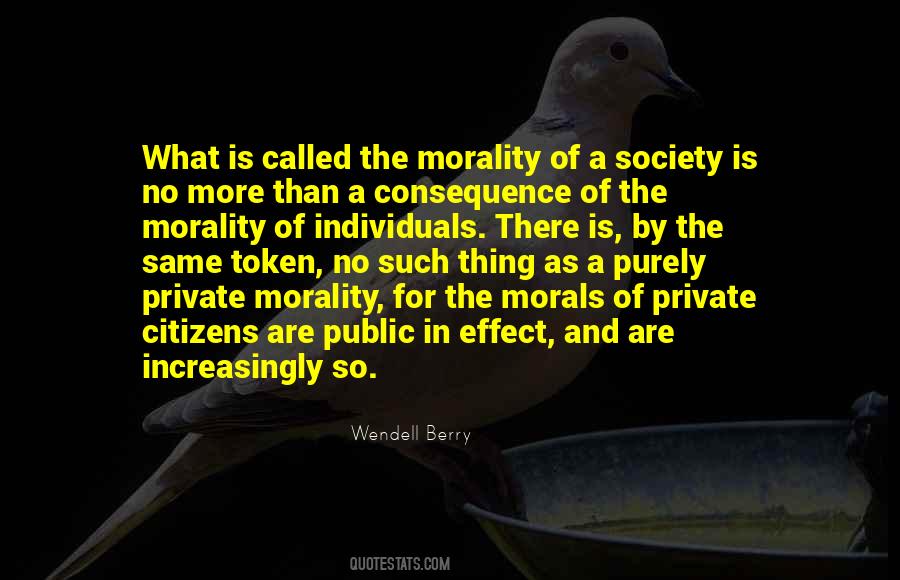 Morals Morality Quotes #1677232