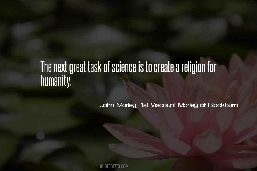 Humanity Is My Religion Quotes #990395