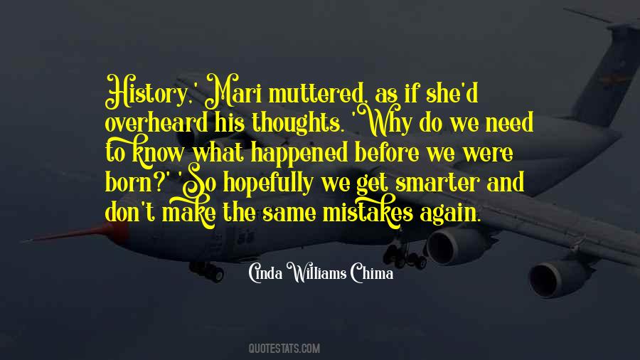 History Mistakes Quotes #510918