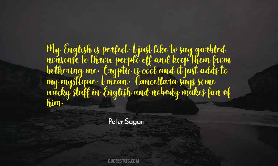 Stuff And Nonsense Quotes #1175002