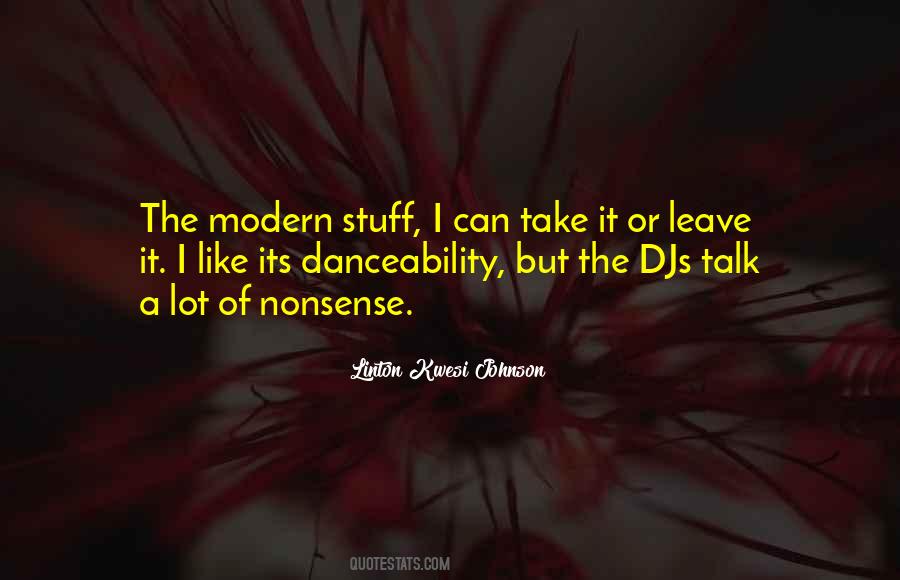Stuff And Nonsense Quotes #1860654