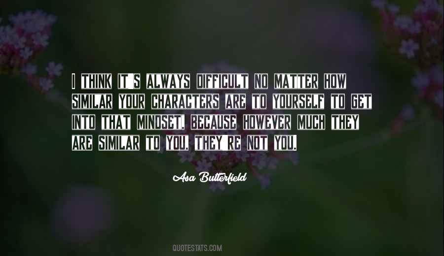 You Are Matter Quotes #112945
