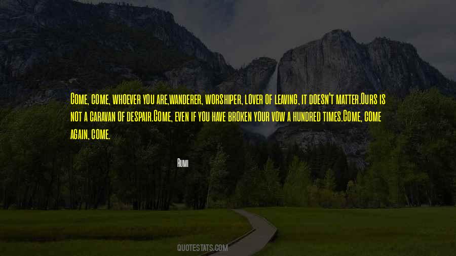You Are Matter Quotes #135732