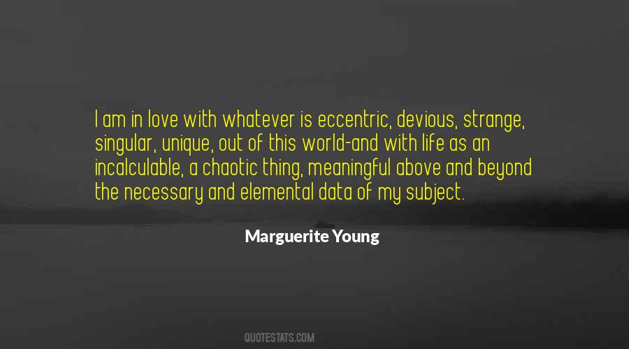I Am Eccentric Quotes #507651