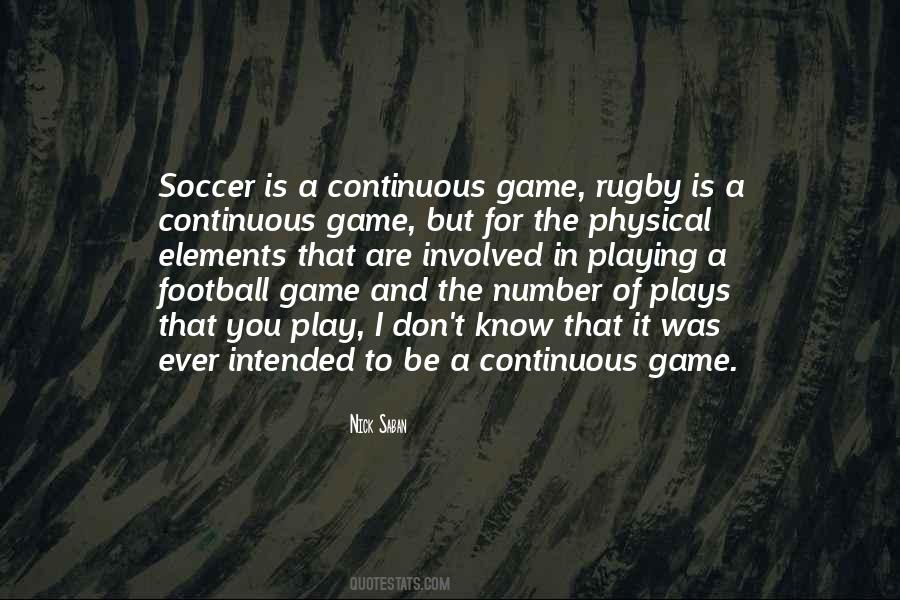 I Know The Game Quotes #137623