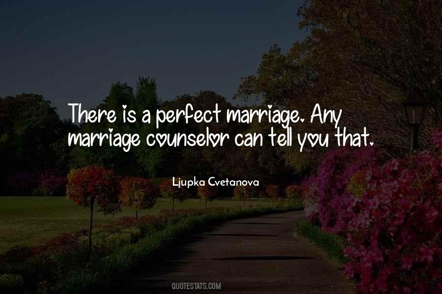 No Marriage Is Perfect Quote Quotes #649258