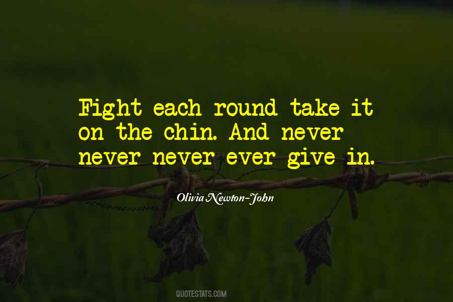 Never Fight Quotes #136881