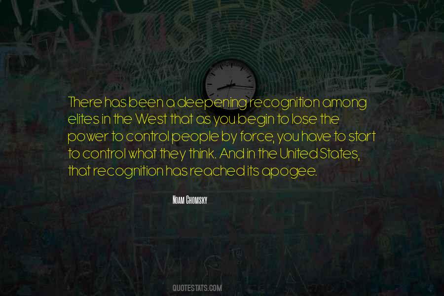 Quotes About The Power Of Recognition #390064