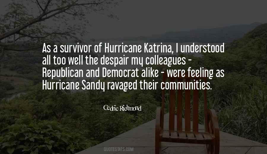 Hurricane Survivor Quotes #1073605