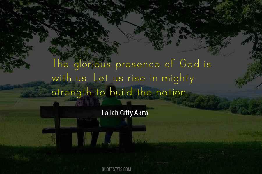 Quotes About The Strength Of God #1640151