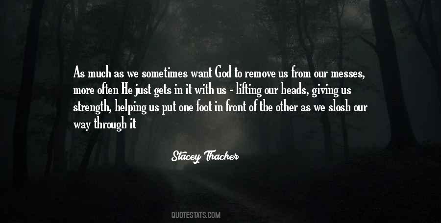 Quotes About The Strength Of God #694178