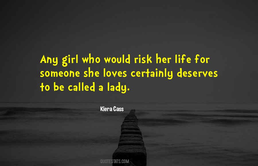 Girl Deserves Quotes #878791