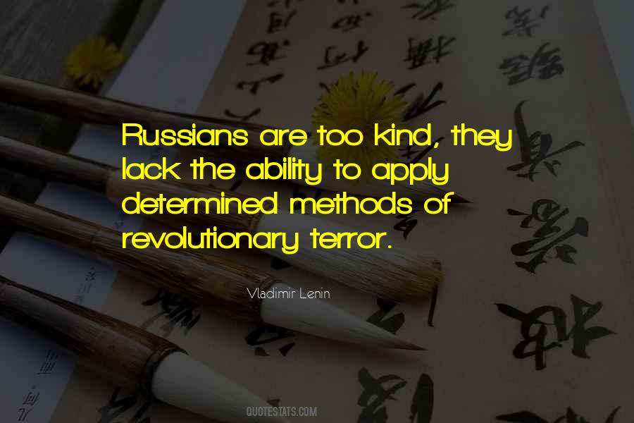 Lenin Terror Quotes #399800