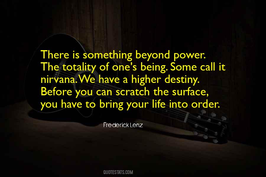 Power Of Destiny Quotes #1408086