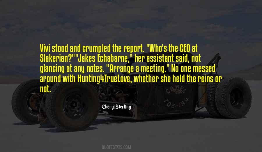 No Meeting Quotes #1083438