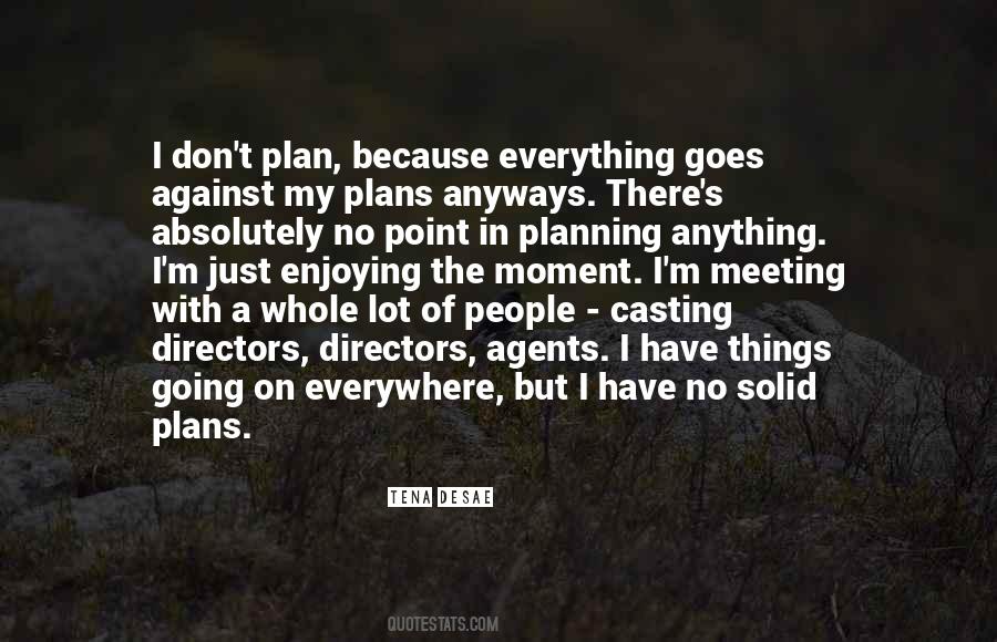 No Meeting Quotes #1495059