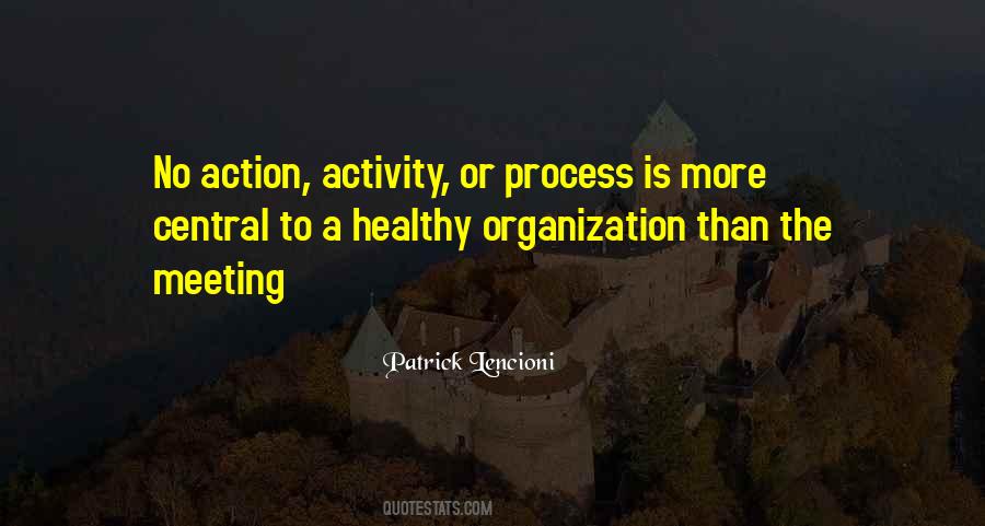 No Meeting Quotes #1654542